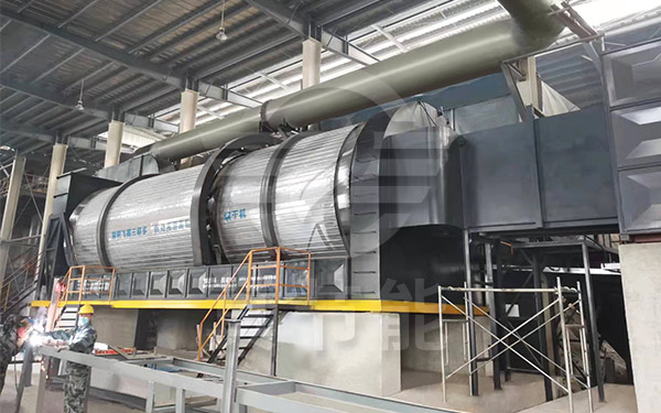 皮革污泥烘干設備案例現場 皮革污泥烘干設備案例現場