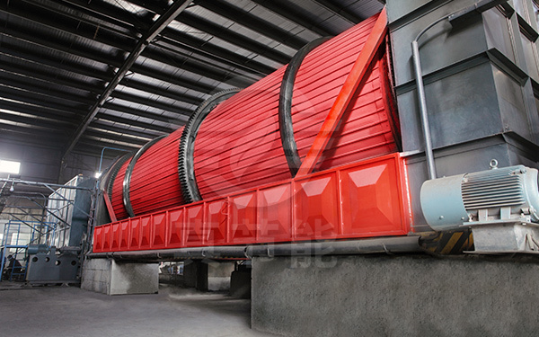 紡織污泥烘干機運行現場 紡織污泥烘干機運行現場