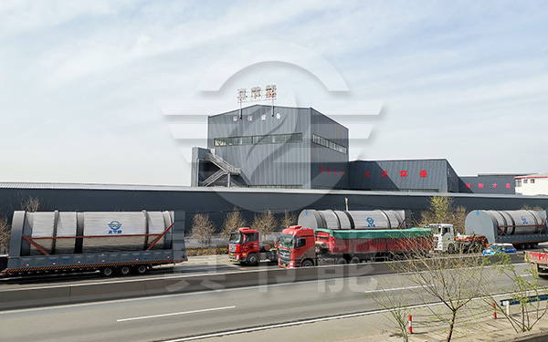 多回程化工污泥烘干設備運輸現場 多回程化工污泥烘干設備運輸現場