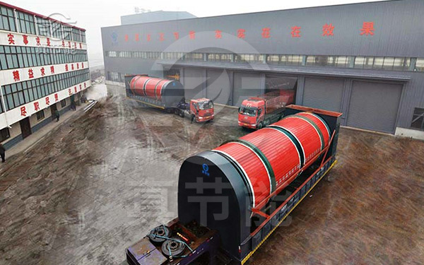 化工污泥烘干機運行現場 化工污泥烘干機運行現場